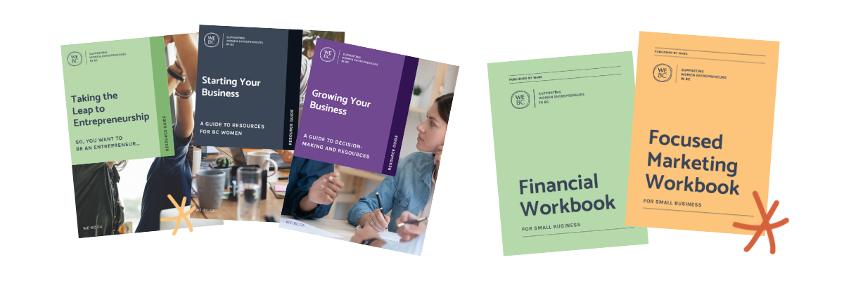 Resource guides and workbooks for small business owners